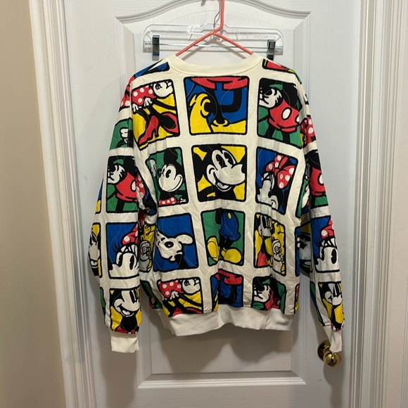 Mickey Mouse X Levi’s reversible crewneck RARE! Size L - Picture 3 of 7